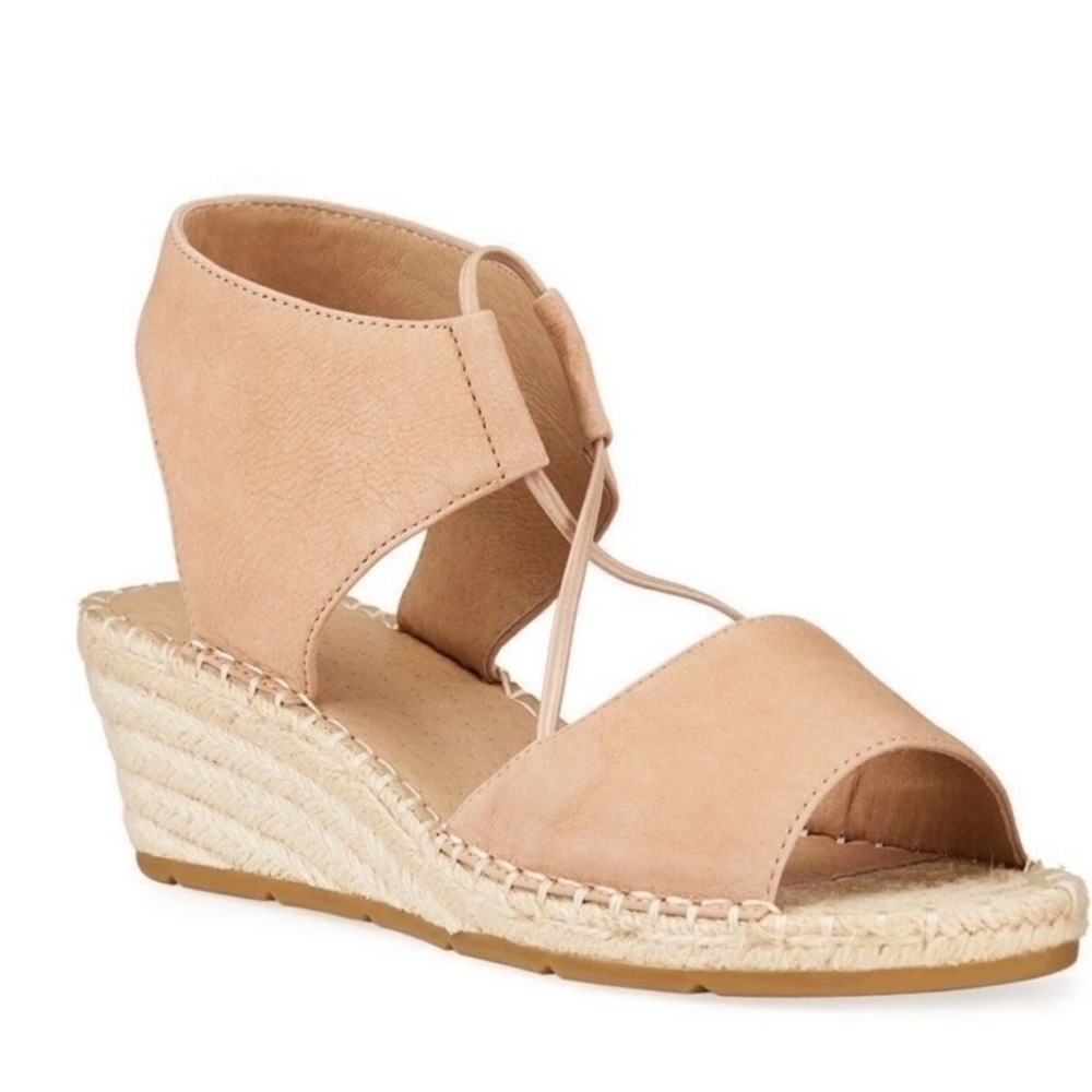 Eileen Fisher Agnes Espadrille Wedge Sandal Size 9